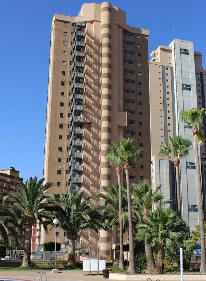 Vistamar Apts Benidorm Eksteriør bilde